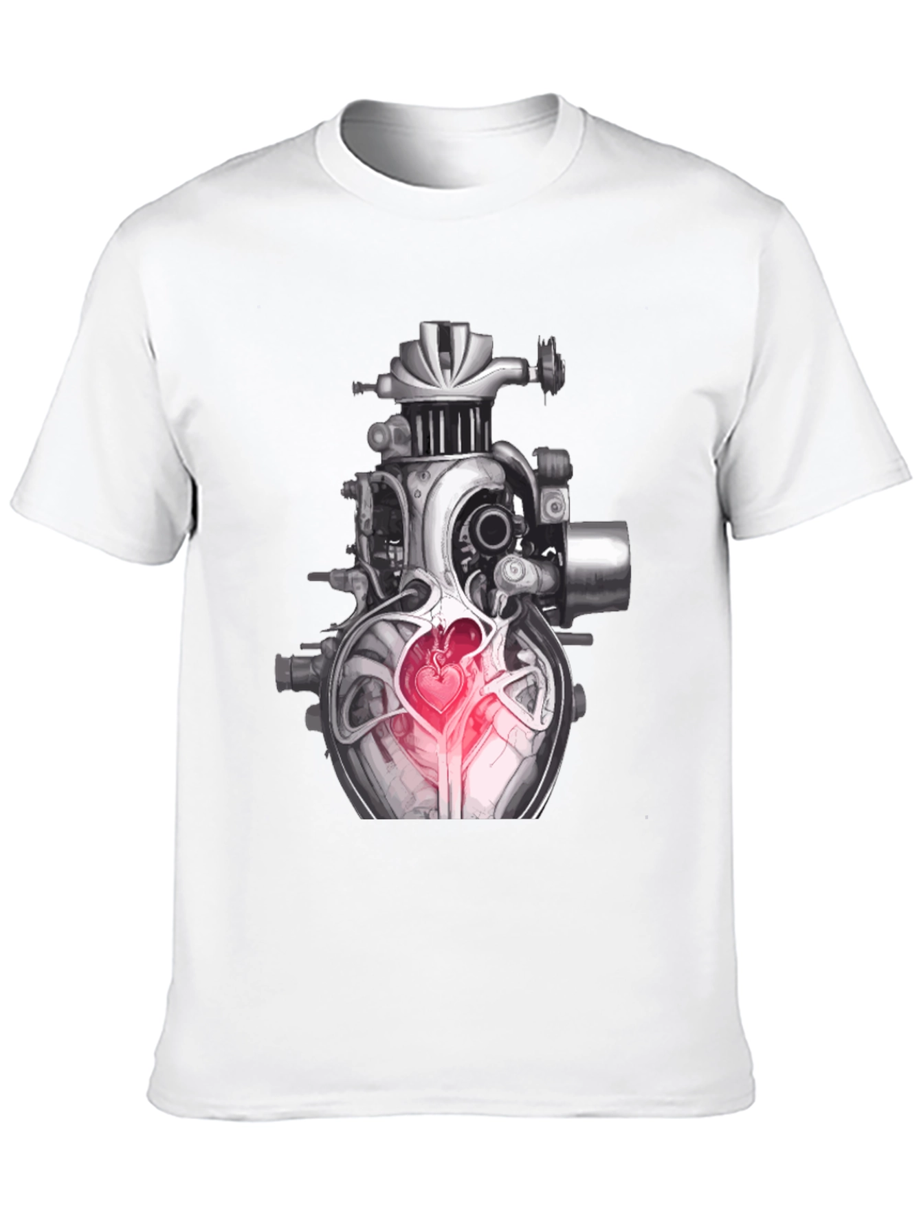 Steampunk Heart Graphic Tee