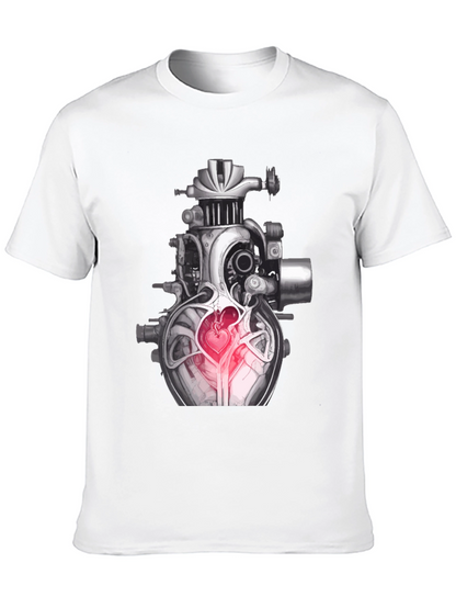 Steampunk Heart Graphic Tee