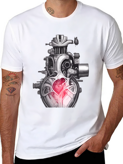 Steampunk Heart Graphic Tee