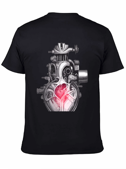 Steampunk Heart Graphic Tee