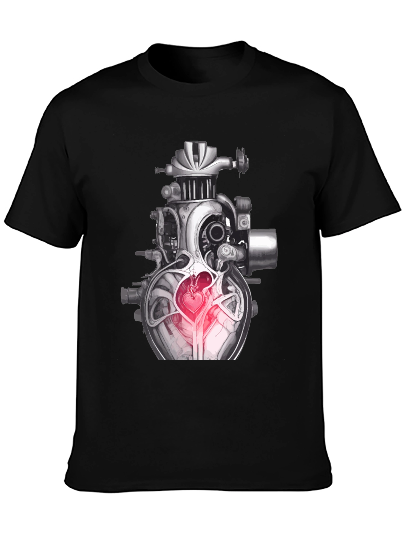 Steampunk Heart Graphic Tee