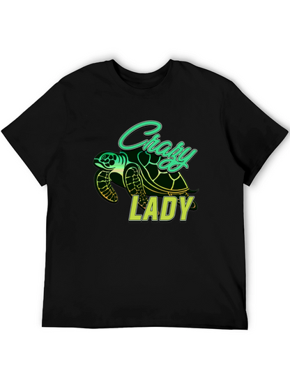 Crazy Lady Turtle T-Shirt