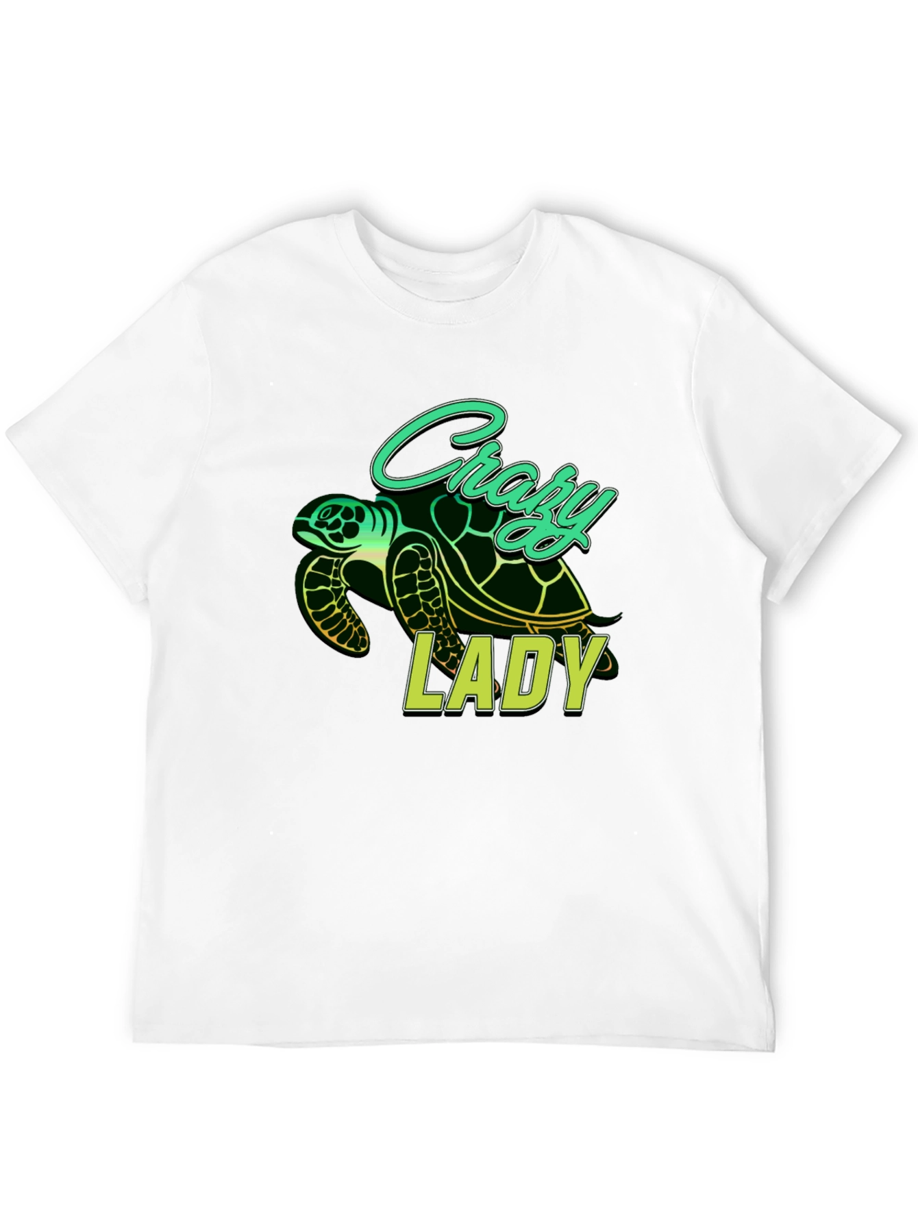 Crazy Lady Turtle T-Shirt