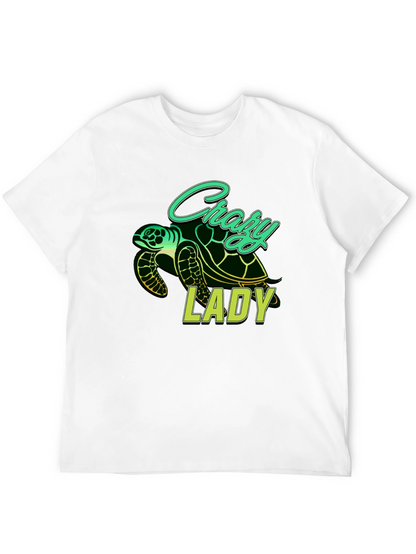 Crazy Lady Turtle T-Shirt