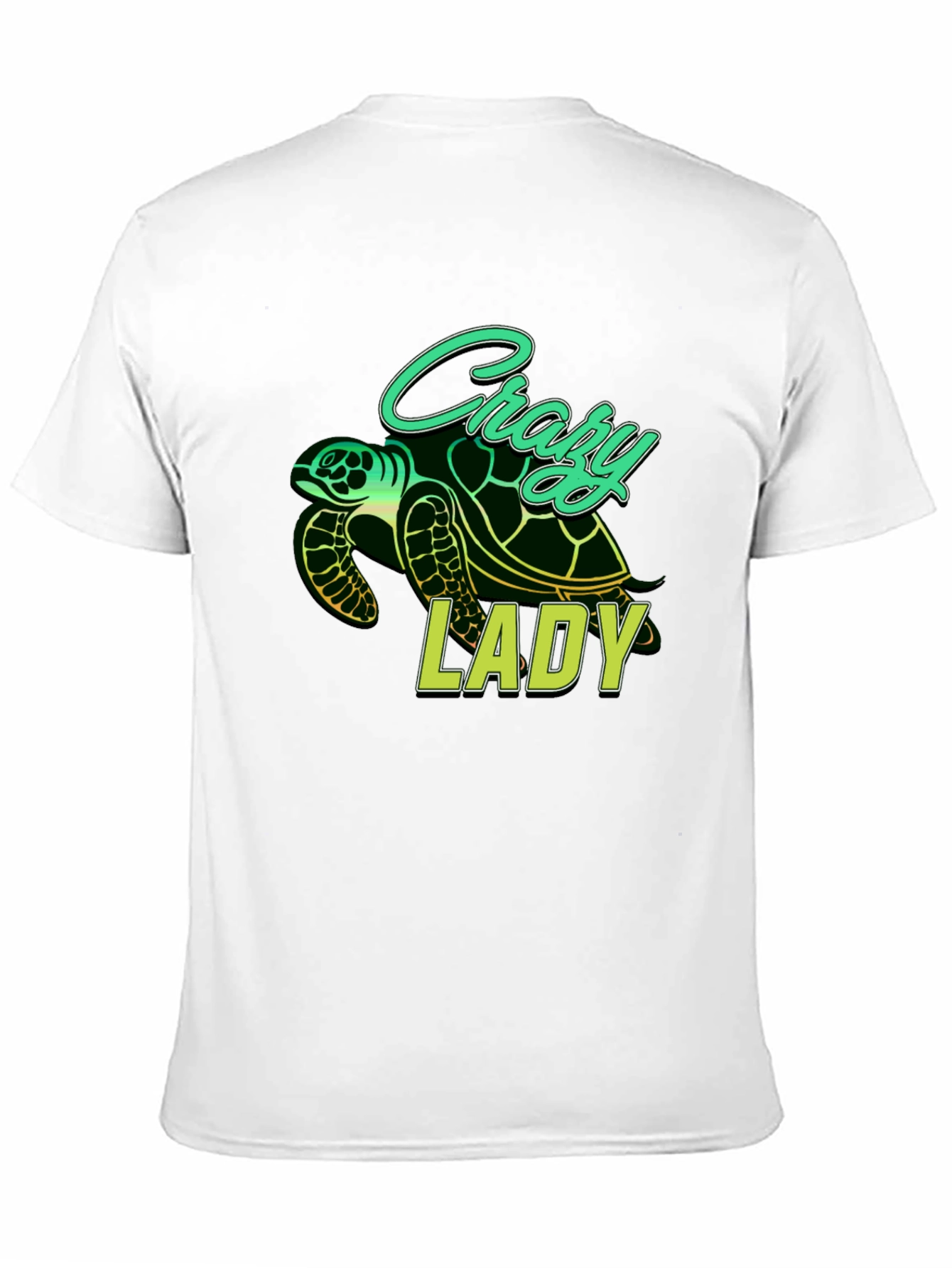 Crazy Lady Turtle T-Shirt