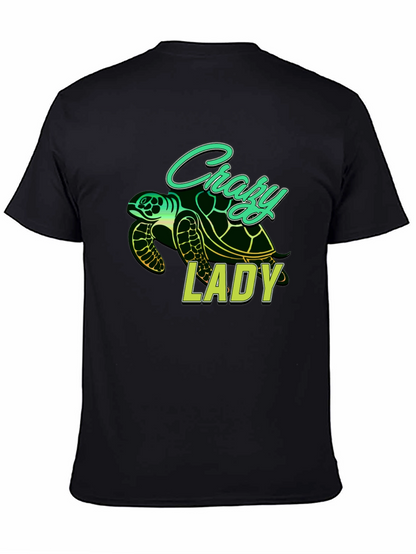 Crazy Lady Turtle T-Shirt
