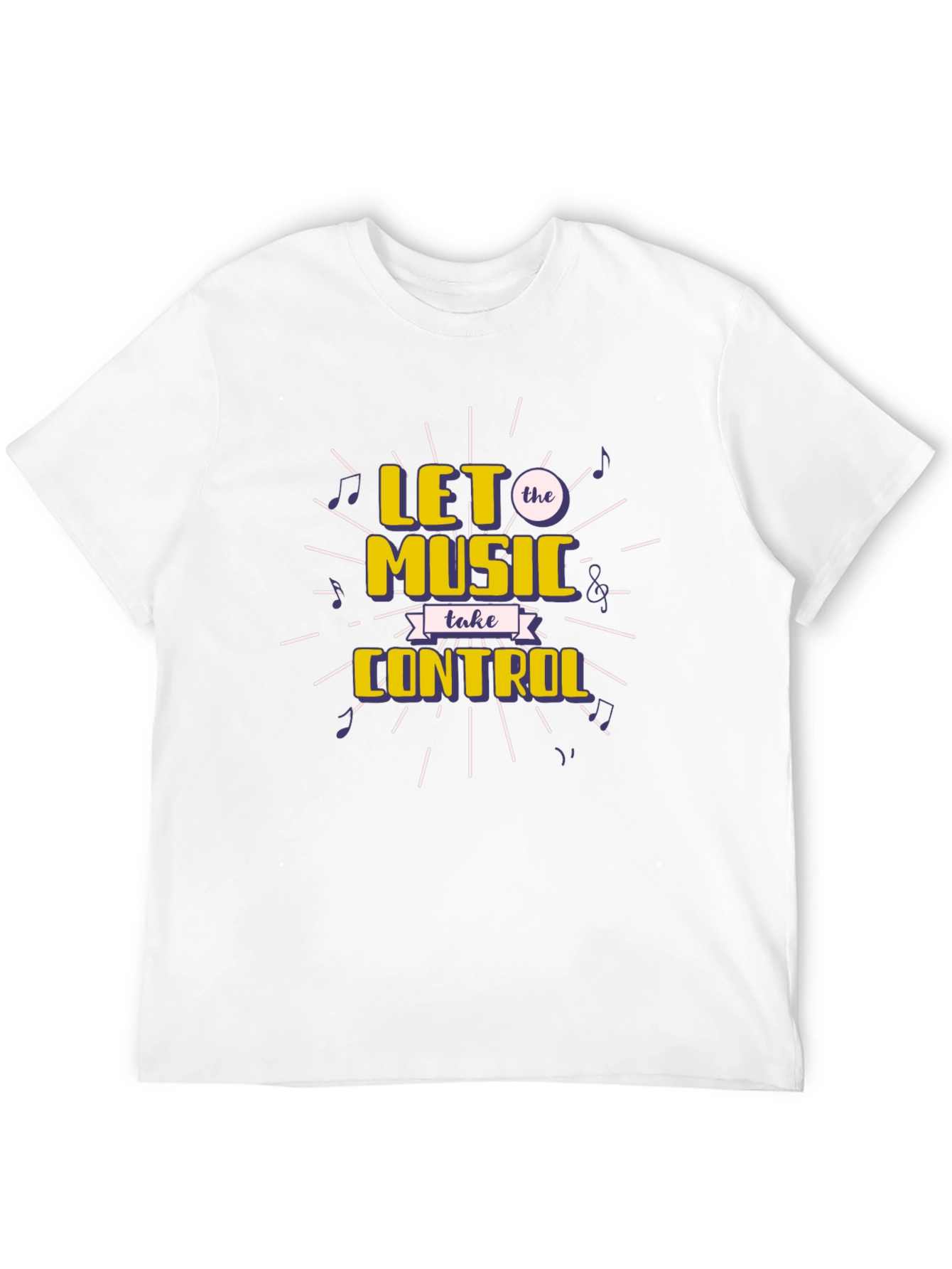 Music Lover T-Shirt - Let the Music Take Control