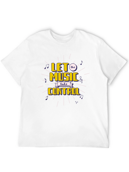 Music Lover T-Shirt - Let the Music Take Control