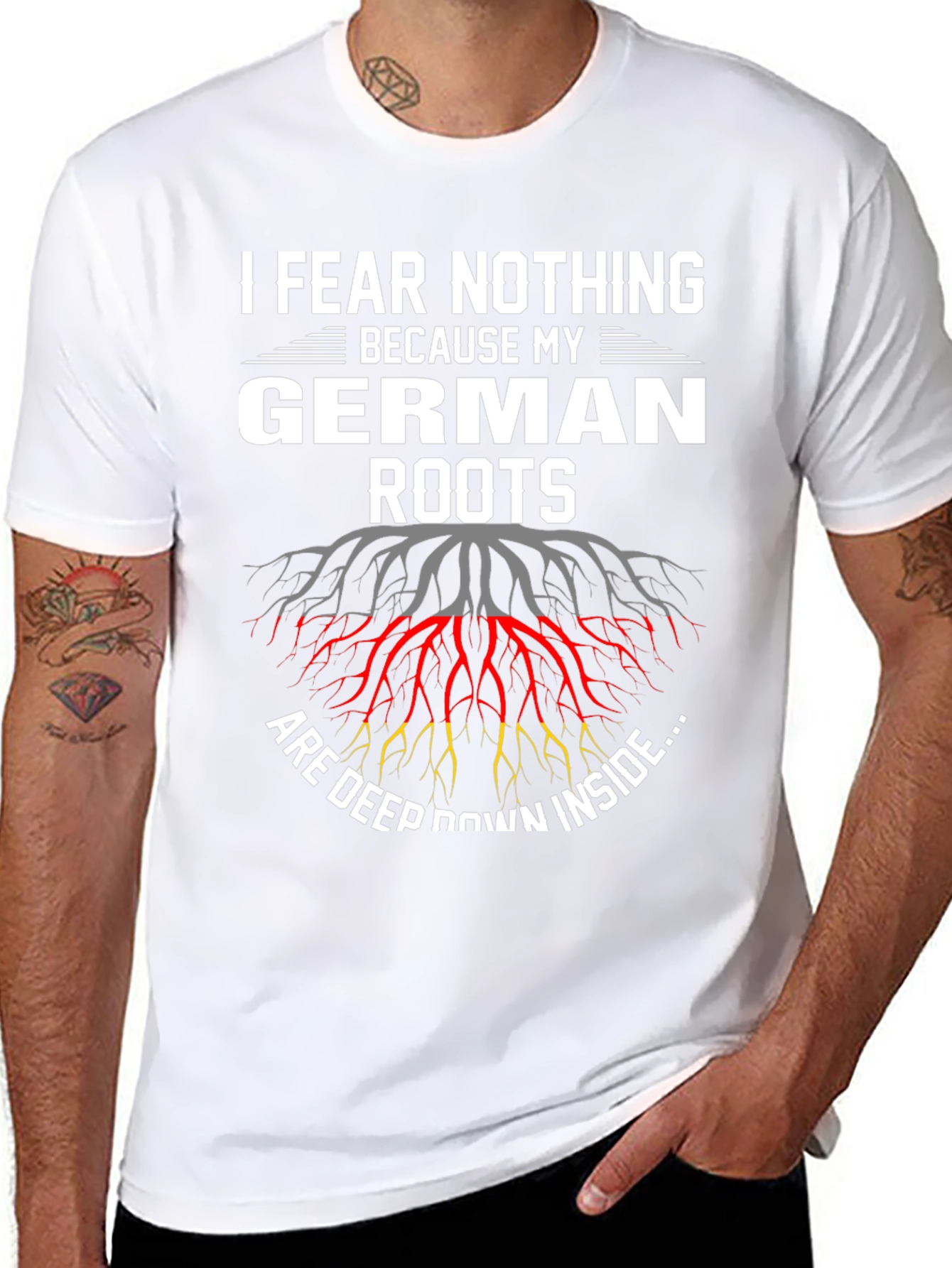 German Roots T-Shirt - I Fear Nothing