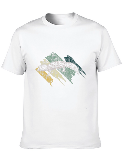 Retro Gecko Graphic Tee - Cool Lizard T-Shirt