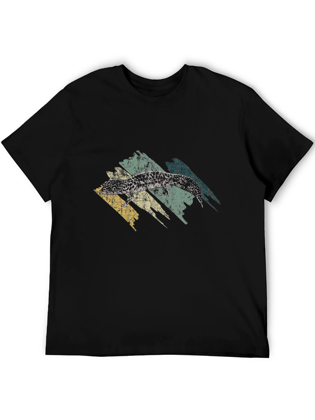 Retro Gecko Graphic Tee - Cool Lizard T-Shirt