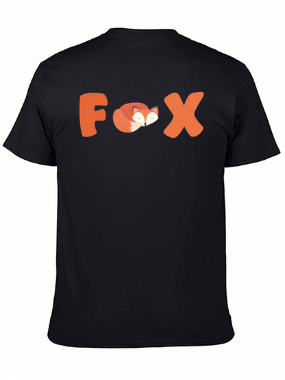 Cool Fox Graphic Tee - Animal Lover T-Shirt