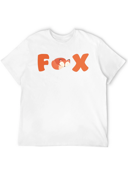 Cool Fox Graphic Tee - Animal Lover T-Shirt