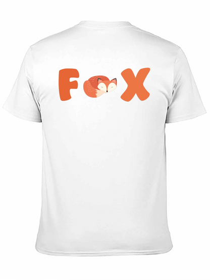 Cool Fox Graphic Tee - Animal Lover T-Shirt