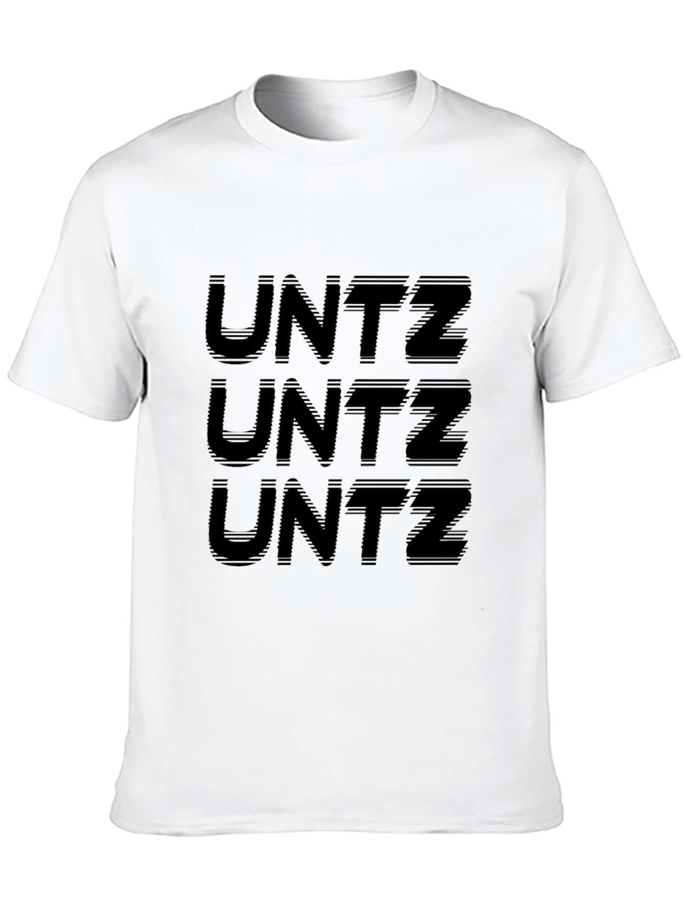 UNTZ Black Graphic Tee - EDM Music Lover Shirt