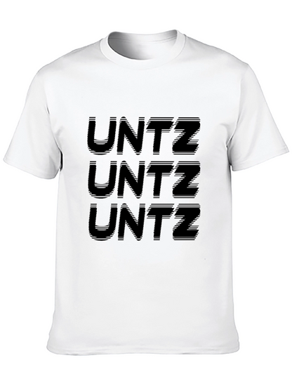 UNTZ Black Graphic Tee - EDM Music Lover Shirt