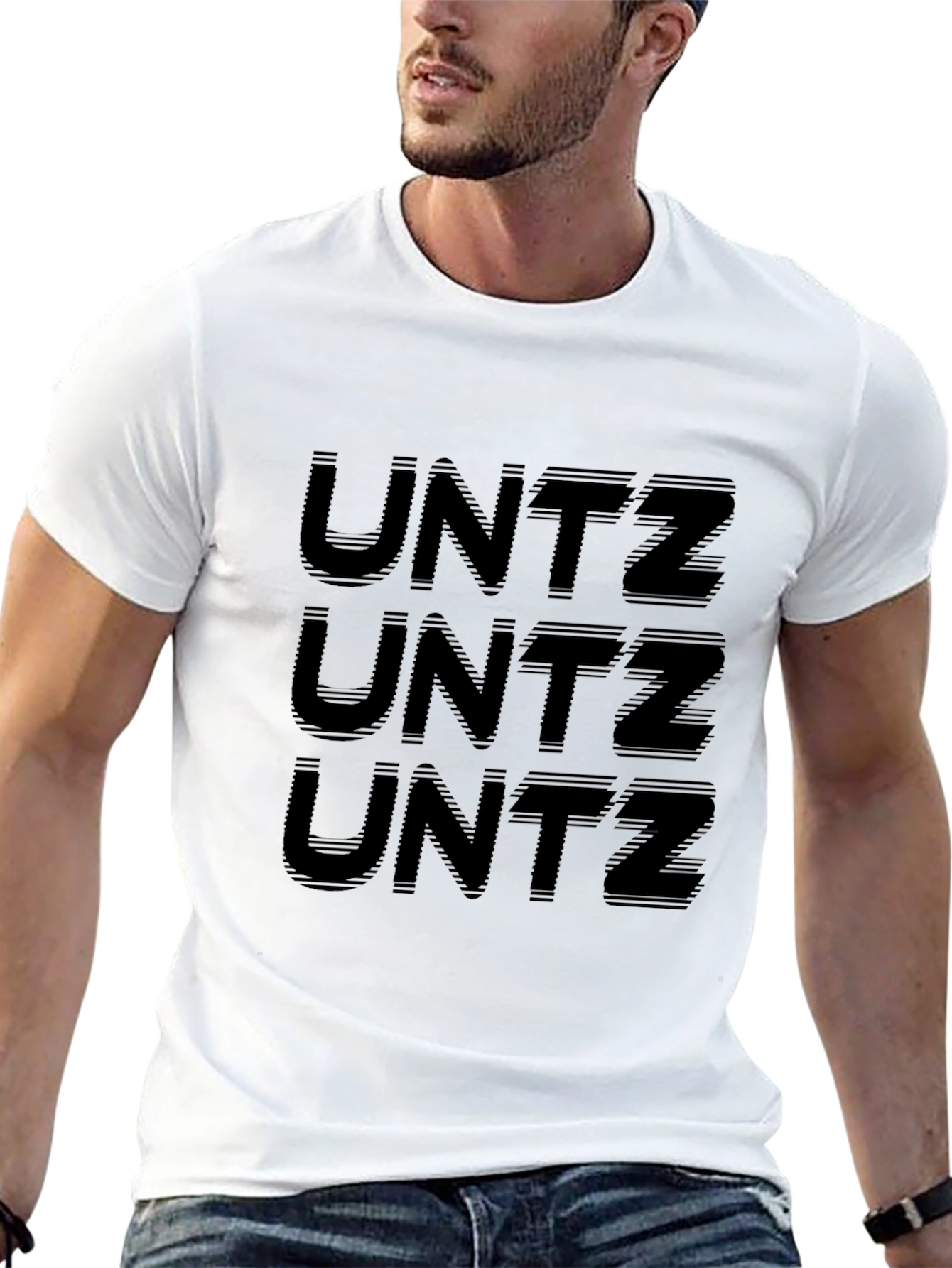 UNTZ Black Graphic Tee - EDM Music Lover Shirt