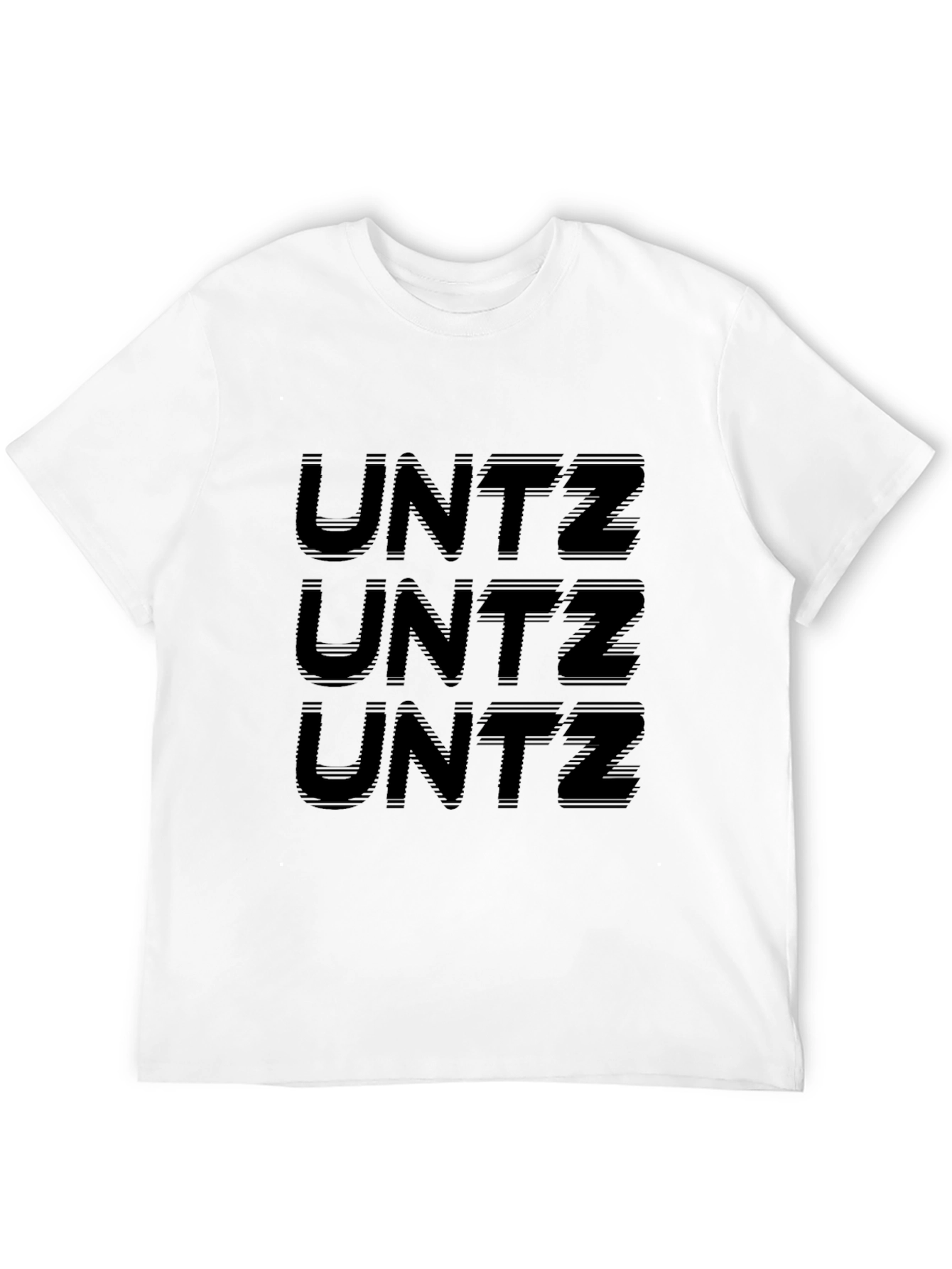 UNTZ Black Graphic Tee - EDM Music Lover Shirt