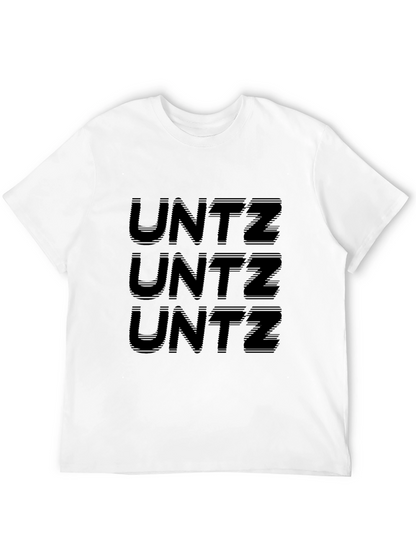 UNTZ Black Graphic Tee - EDM Music Lover Shirt