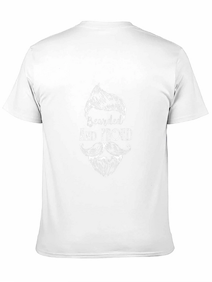 Bearded and Proud Black T-Shirt