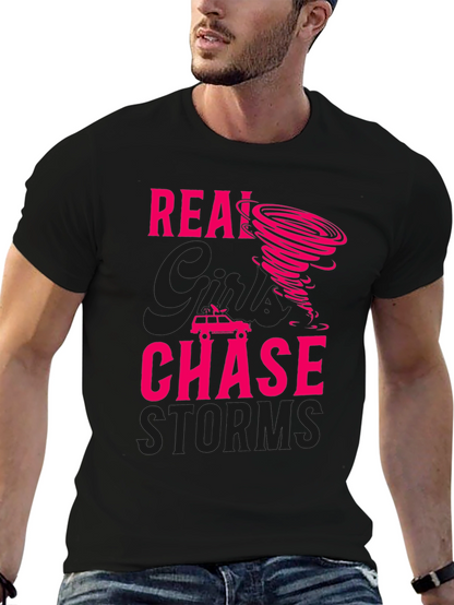 Storm Chaser Graphic T-Shirt Black