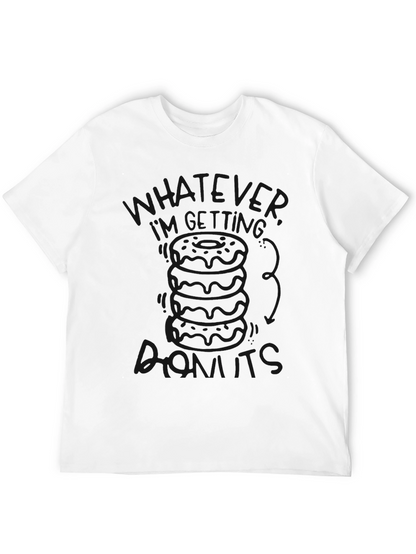 Funny Whatever Im Getting Biscuits Black Graphic Tee