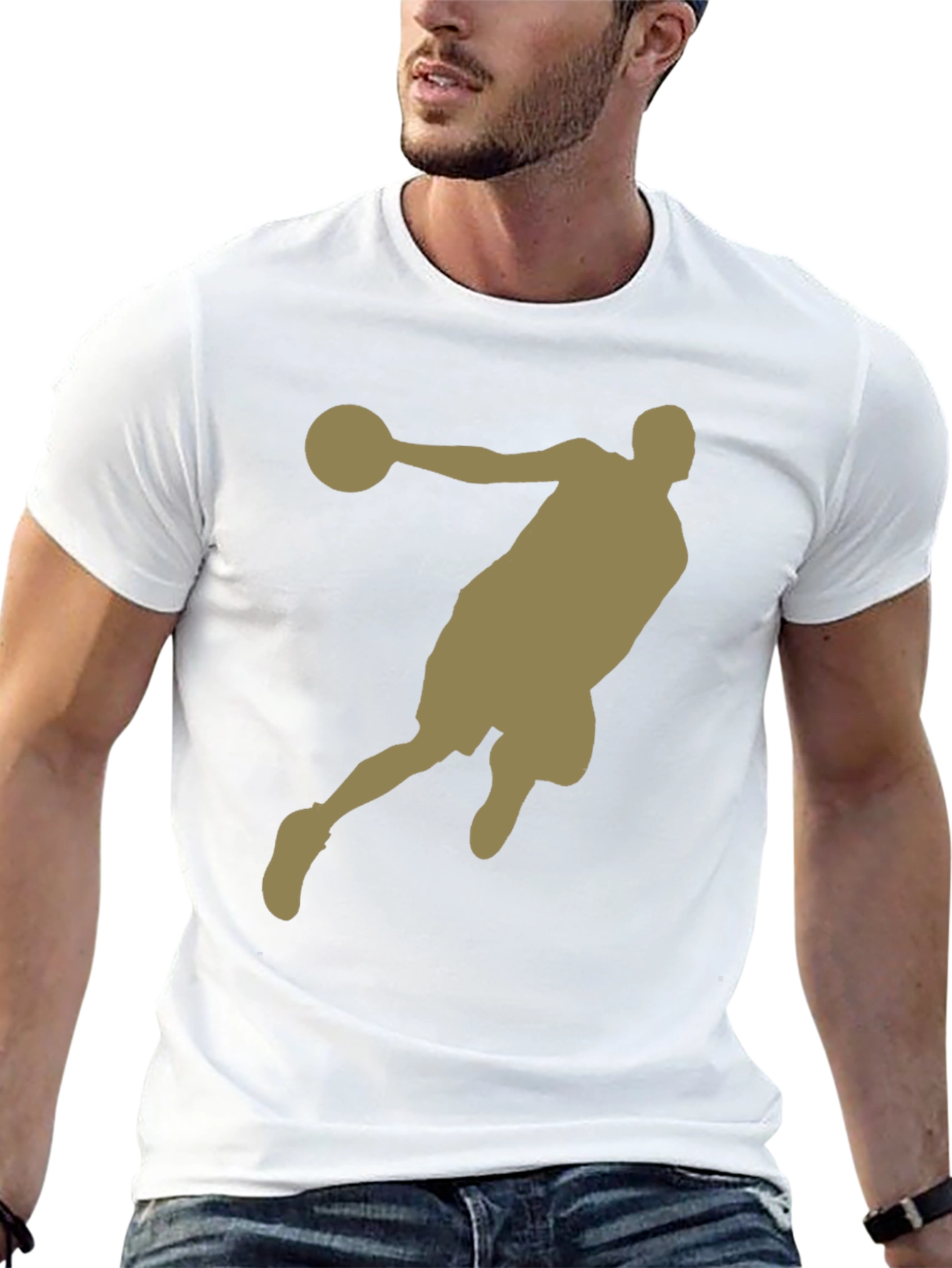 Basketball Player Graphic Tee