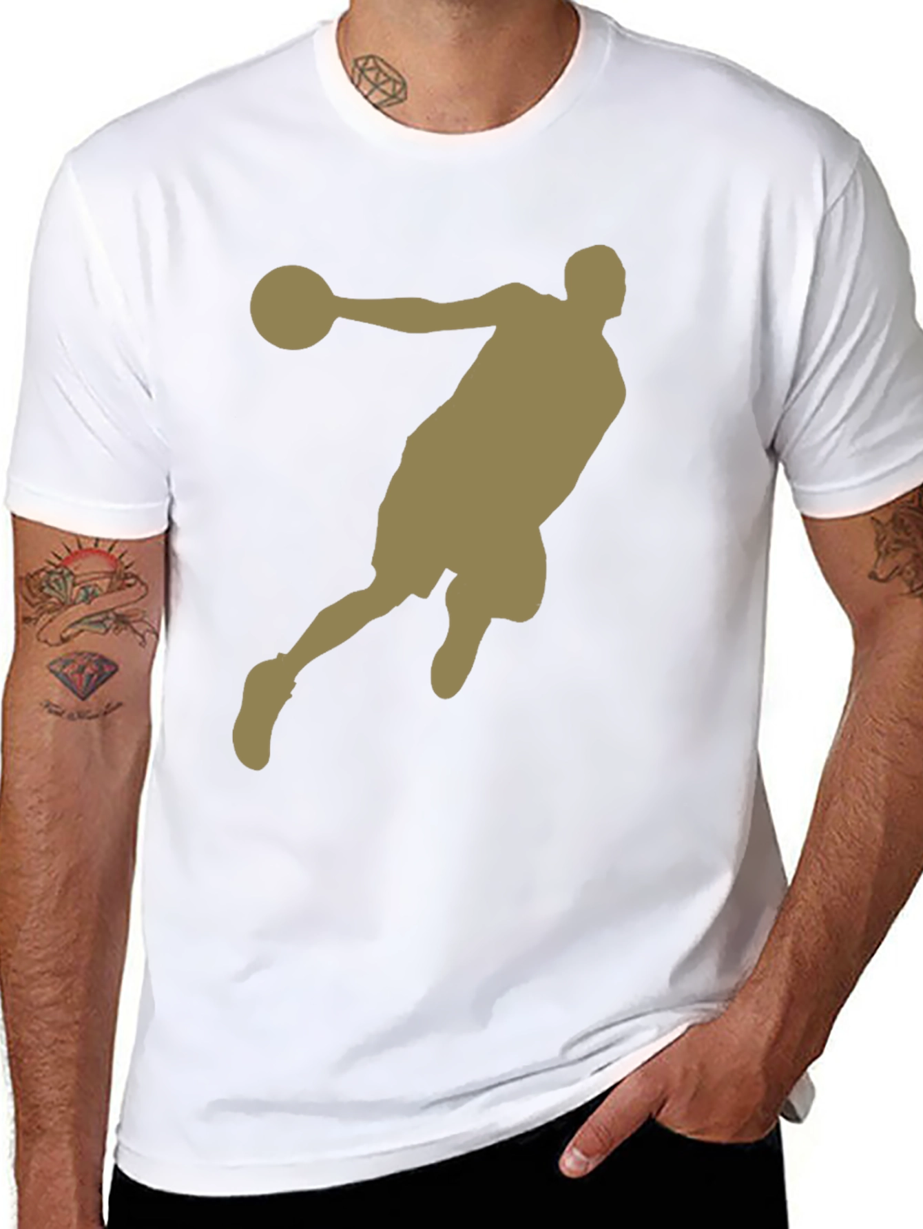 Basketball Player Graphic Tee