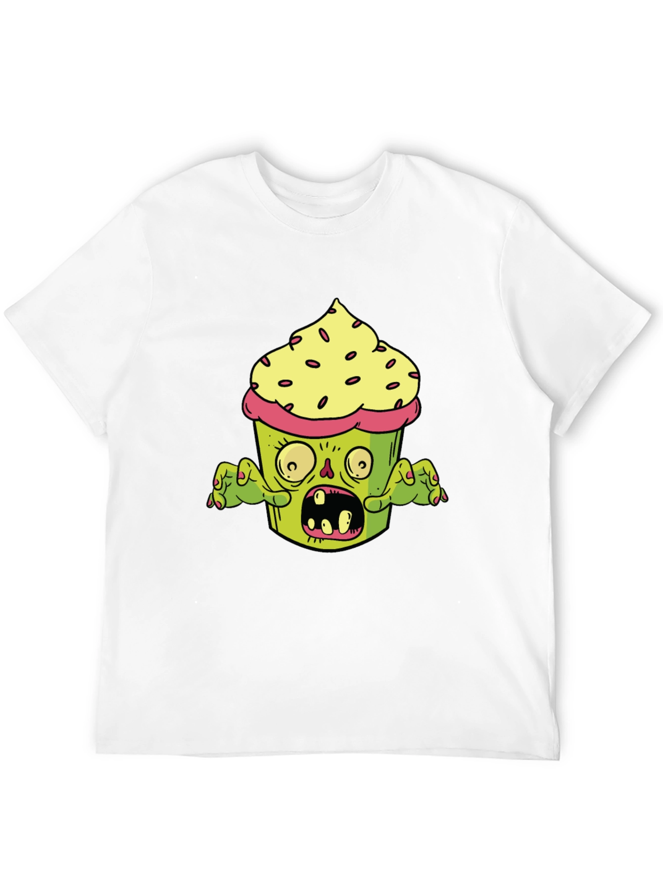 Zombie Cupcake T-Shirt - Graphic Novelty Tee