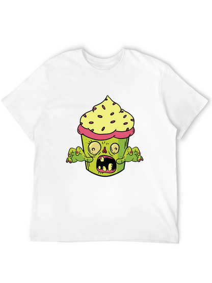 Zombie Cupcake T-Shirt - Graphic Novelty Tee