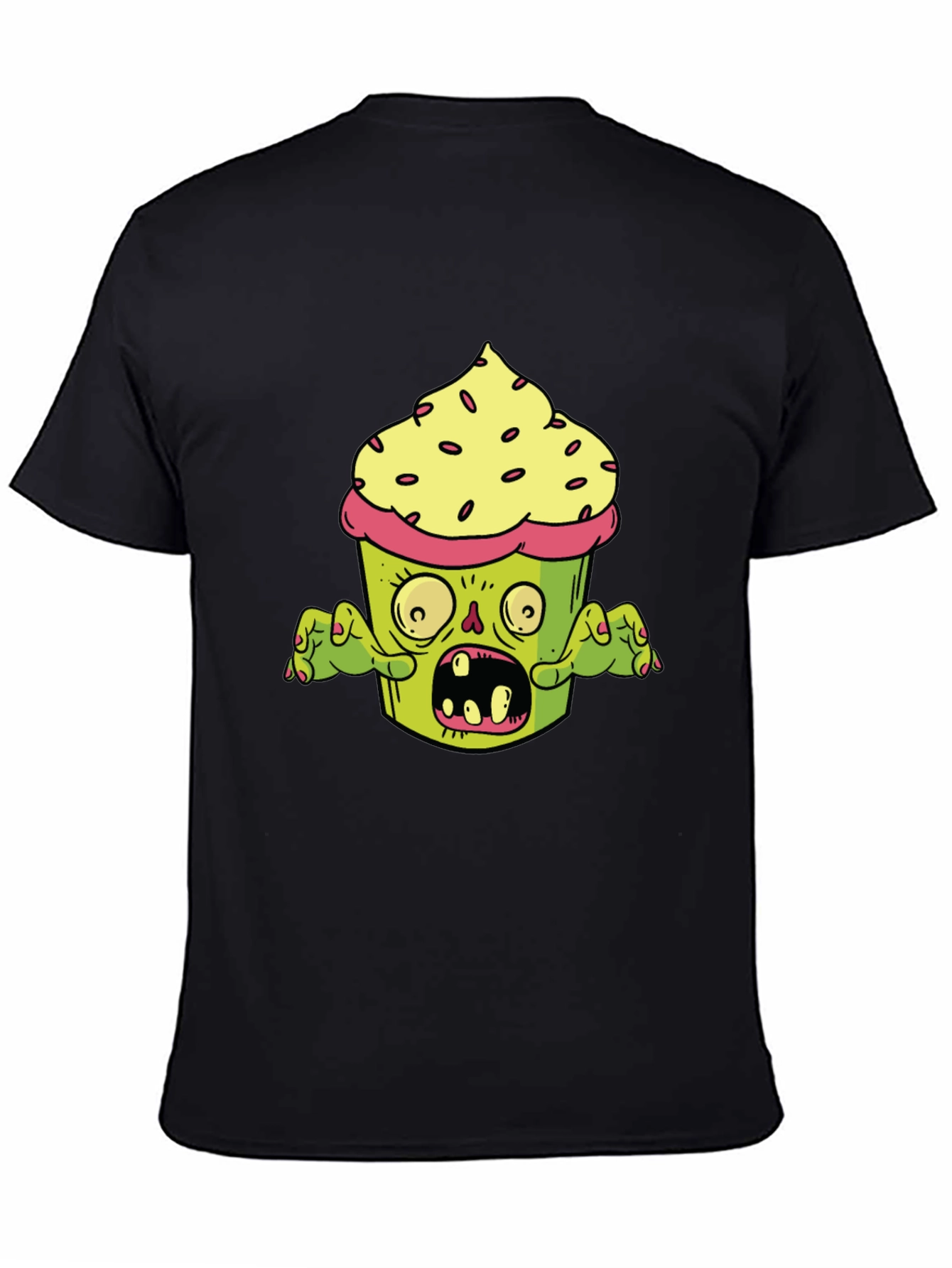 Zombie Cupcake T-Shirt - Graphic Novelty Tee