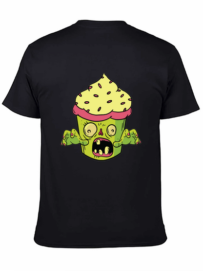 Zombie Cupcake T-Shirt - Graphic Novelty Tee