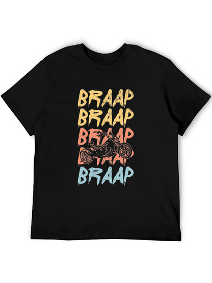 Braap Motorcycle Graphic Tee - Black