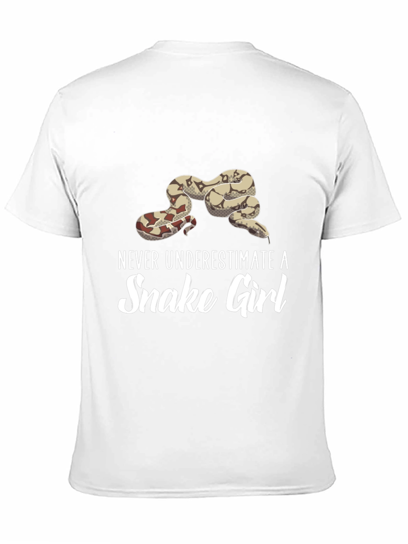 Snake Girl T-Shirt - Dont Underestimate!