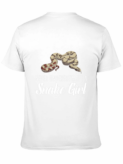 Snake Girl T-Shirt - Dont Underestimate!