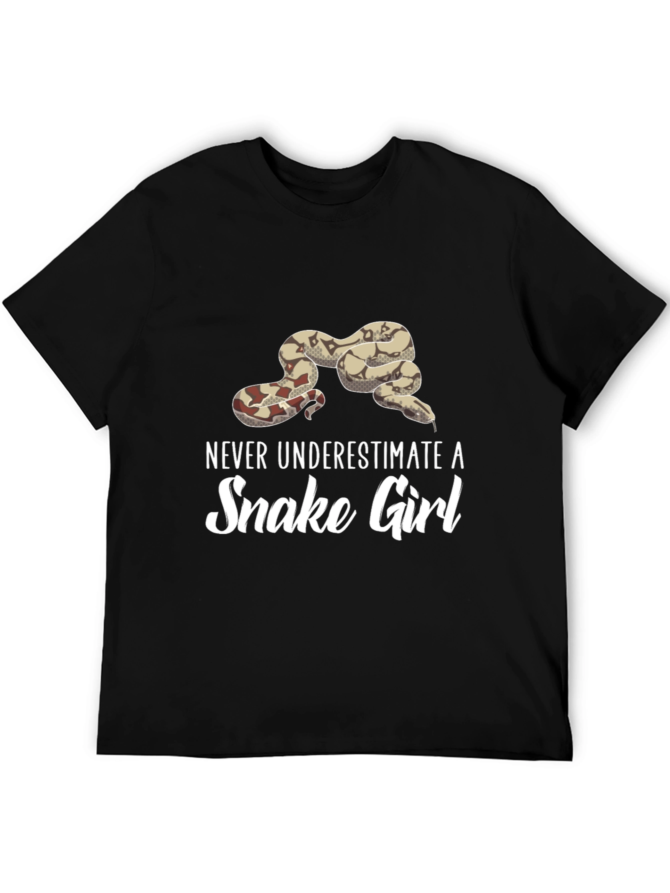 Snake Girl T-Shirt - Dont Underestimate!