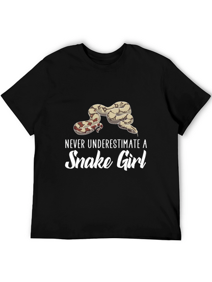 Snake Girl T-Shirt - Dont Underestimate!