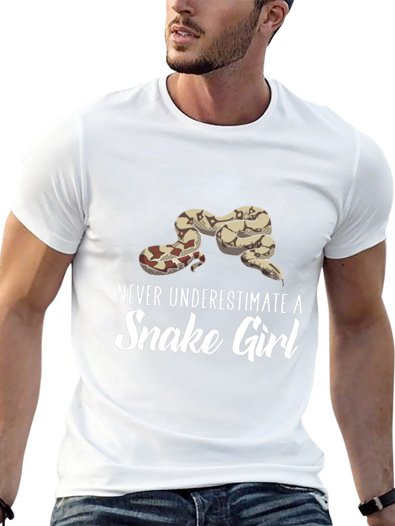 Snake Girl T-Shirt - Dont Underestimate!