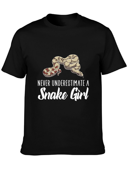 Snake Girl T-Shirt - Dont Underestimate!