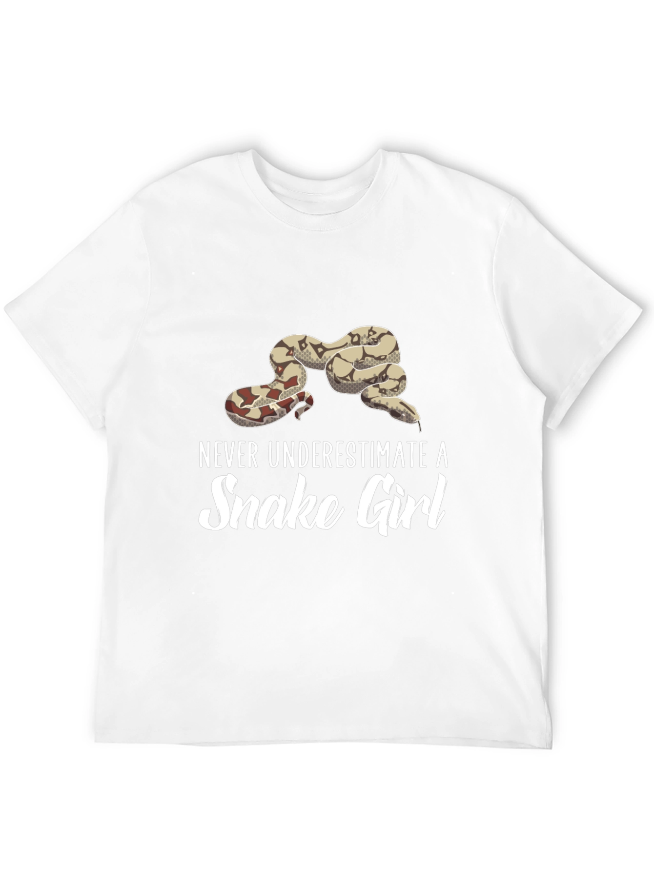 Snake Girl T-Shirt - Dont Underestimate!