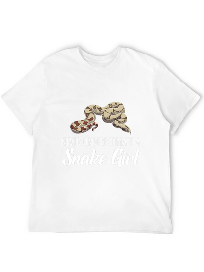 Snake Girl T-Shirt - Dont Underestimate!