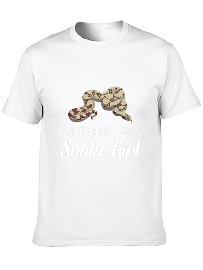 Snake Girl T-Shirt - Dont Underestimate!