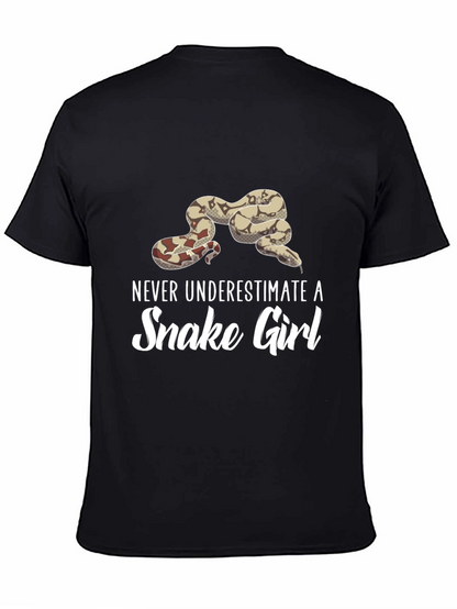 Snake Girl T-Shirt - Dont Underestimate!