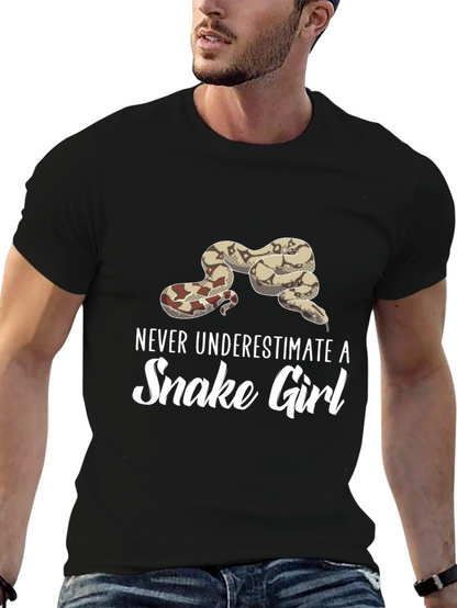 Snake Girl T-Shirt - Dont Underestimate!