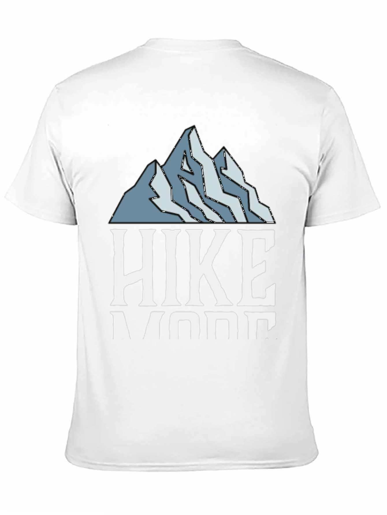 Hike More Black Graphic Tee