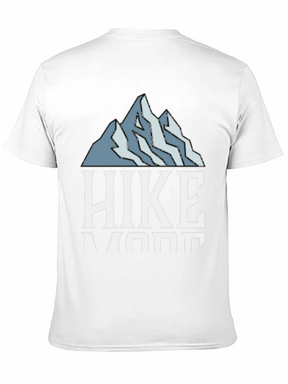 Hike More Black Graphic Tee