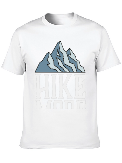 Hike More Black Graphic Tee