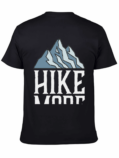 Hike More Black Graphic Tee