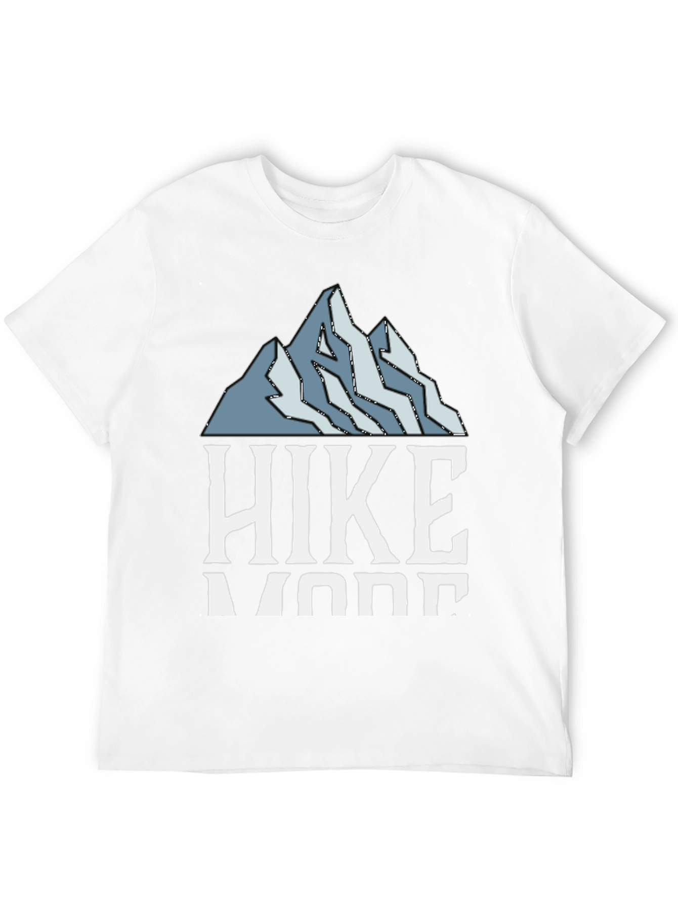 Hike More Black Graphic Tee