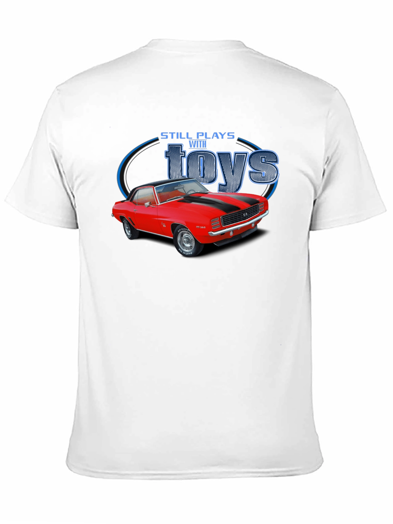 Still Plays With Toys Classic Car Graphic T-Shirt